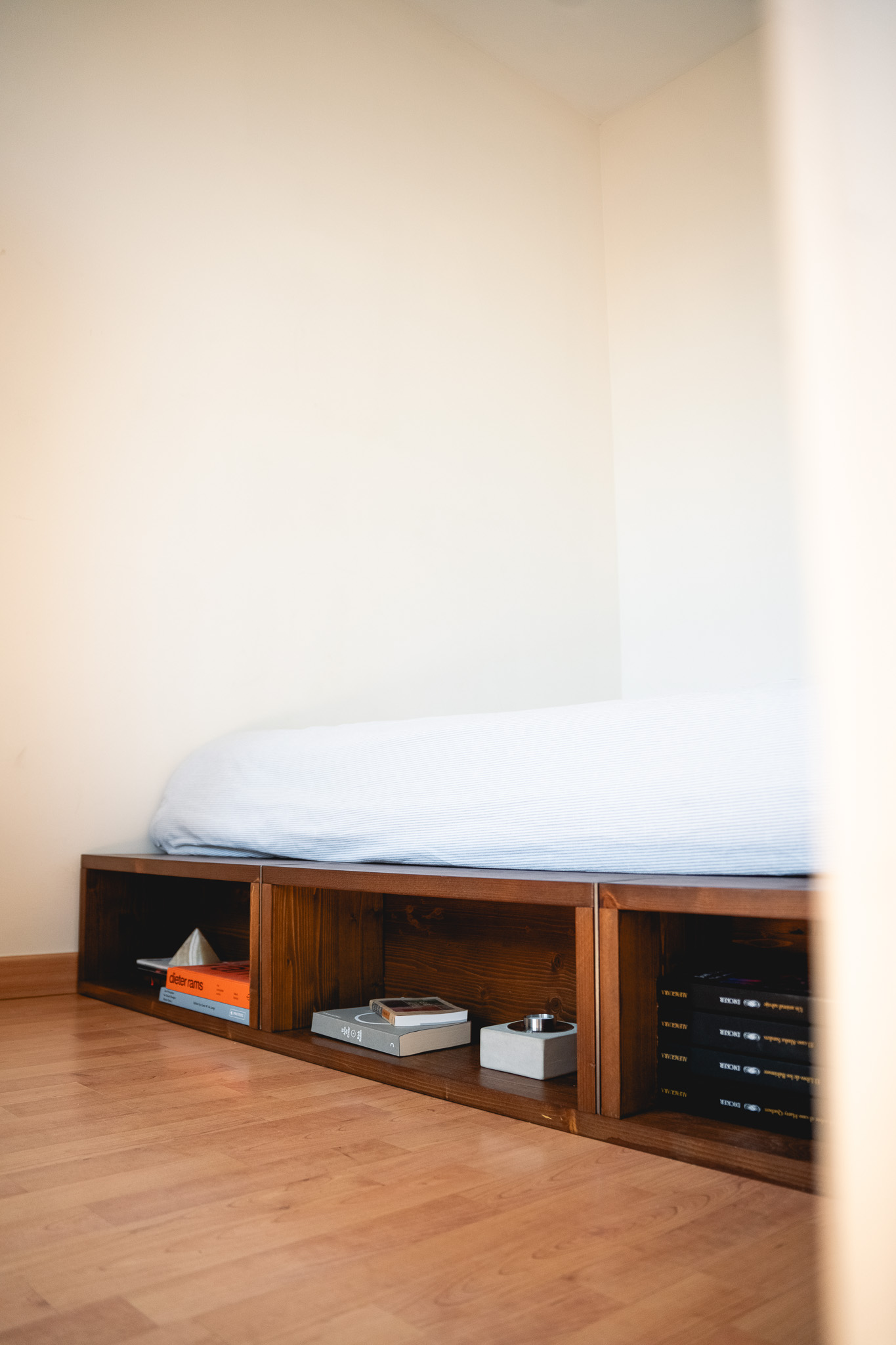 Bed Dresser viewed from the bedroom entrance